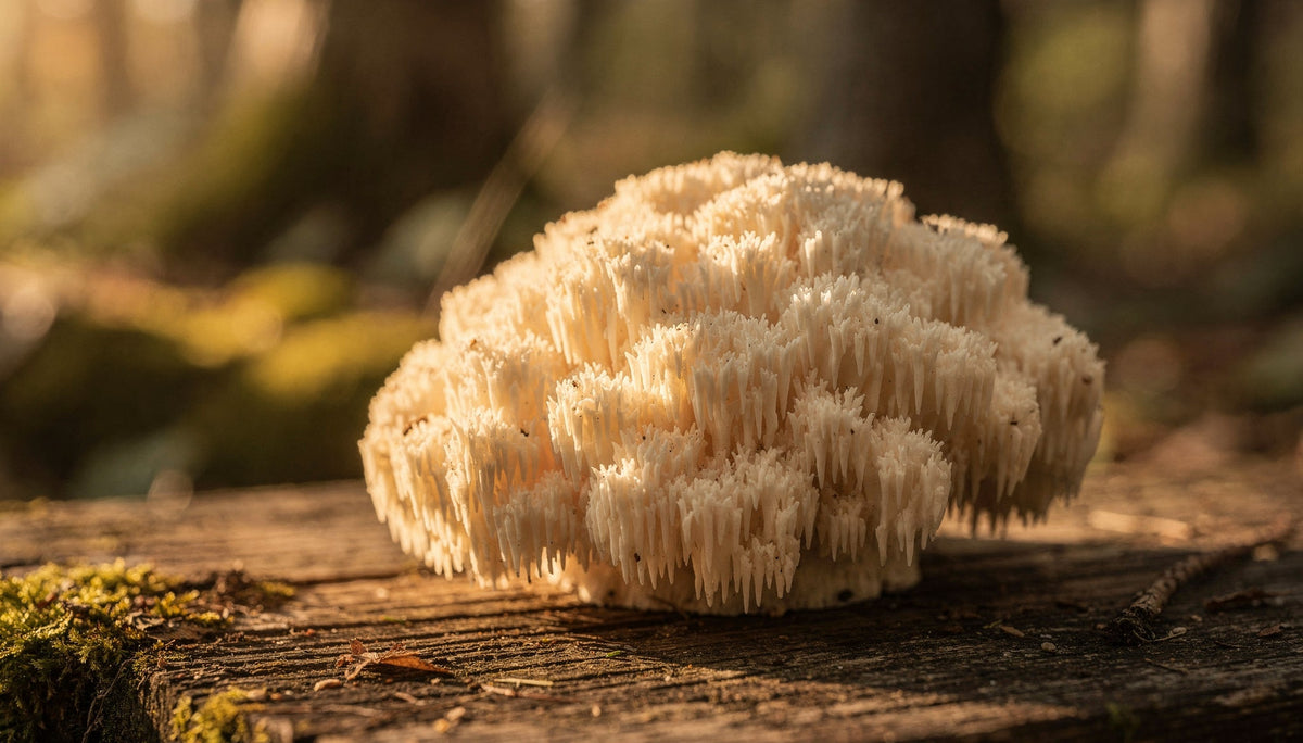 Hericium erinaceus Löwenmähne-Pilz für Darmgesundheit