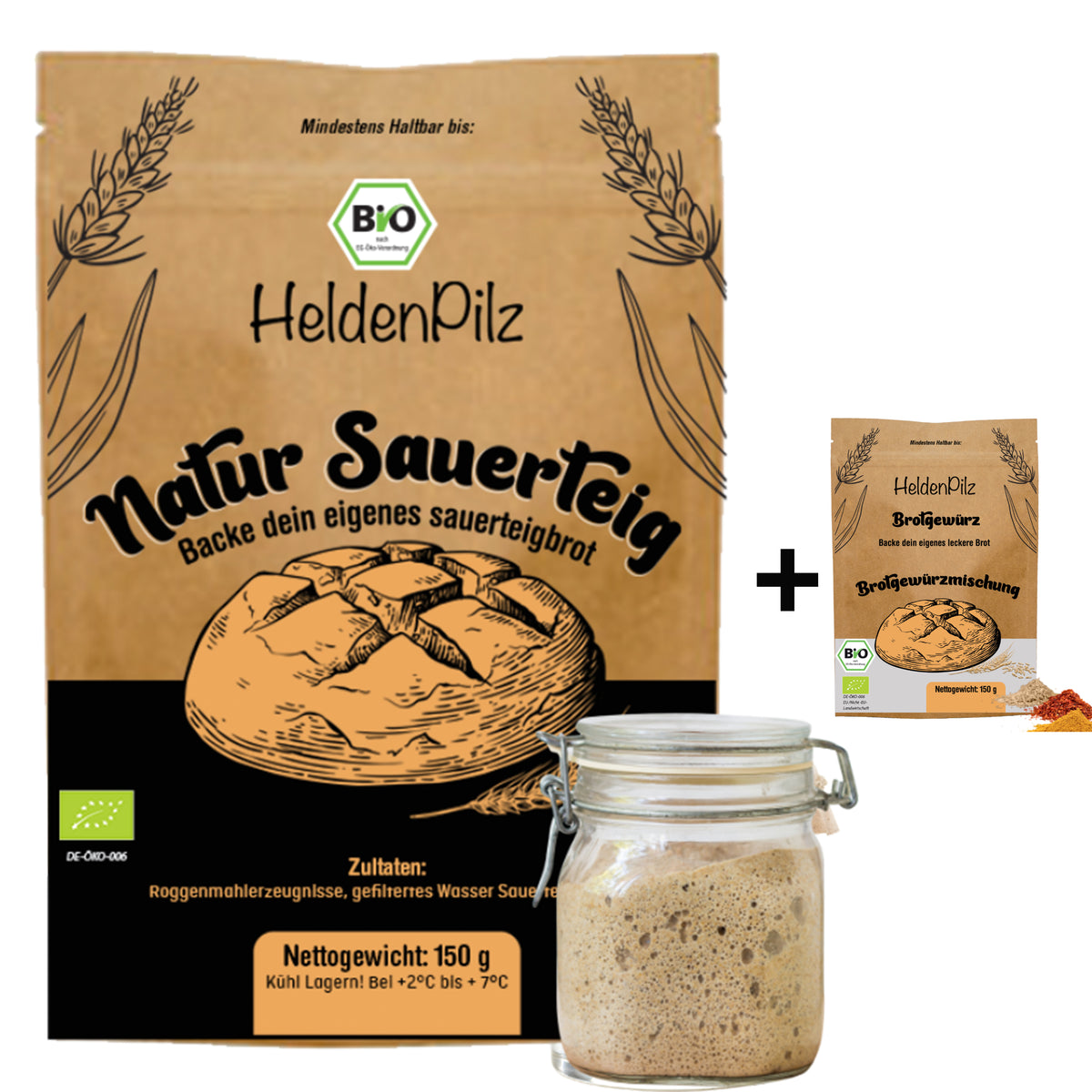 BIO Sauerteig Starter (150g)