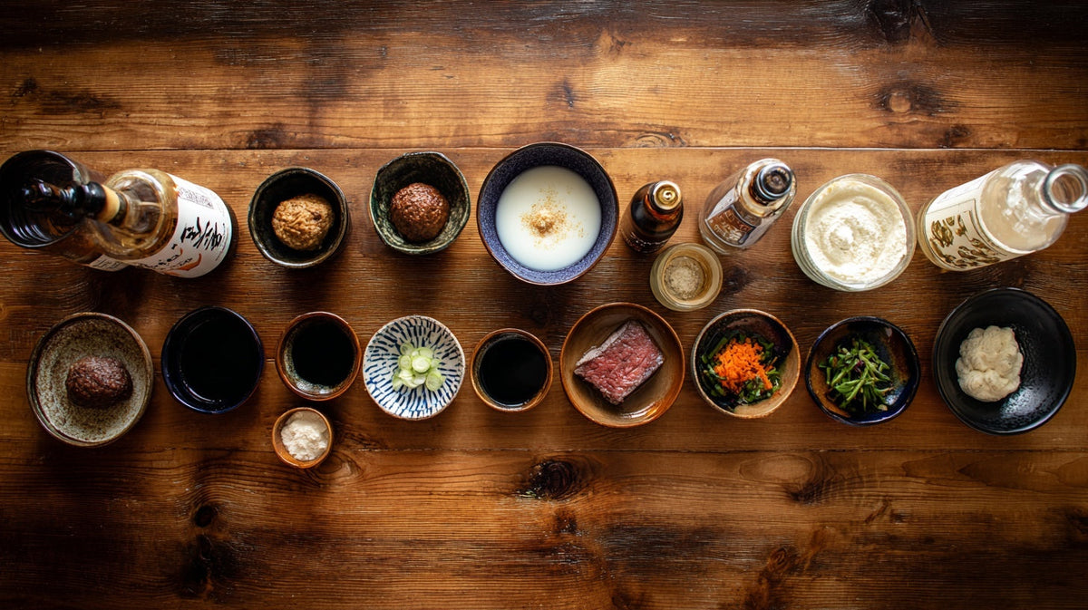 Übersicht der verschiedenen Koji-Anwendungen: Miso, Sake, Shio Koji und mehr