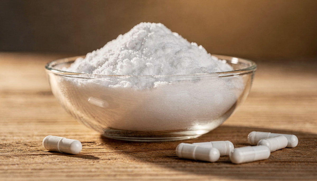 L-Glutamin Pulver und Kapseln für Darmgesundheit