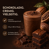 Zubereiteter Shake der Sorte Dark Chocolate Fudge im Glas