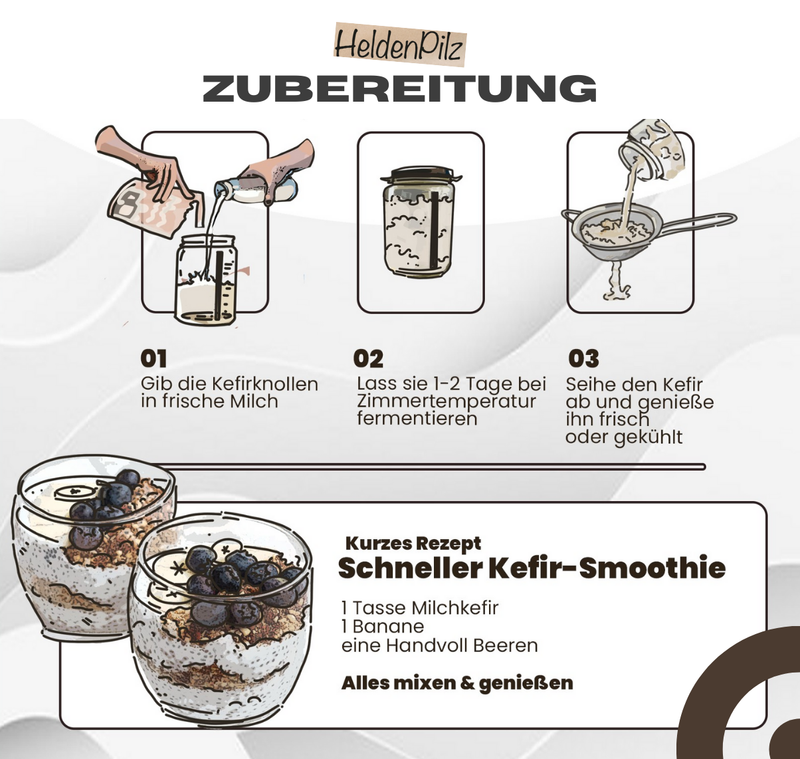 BIO Milchkefir Starterkultur