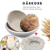 BIO Sauerteig Komplett-Set mit Gärglas