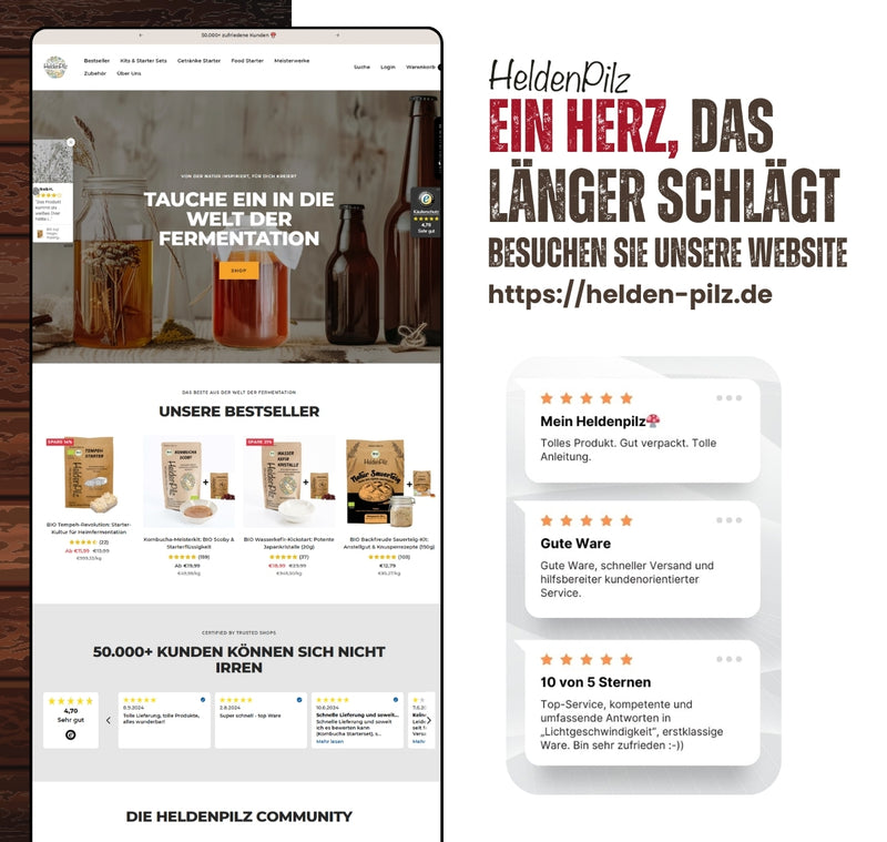 Gärglas 600 Milliliter